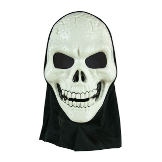 Masque adulte rigide tête de mort