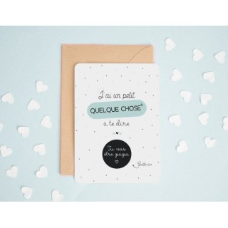 Carte à gratter Tu vas être papa - Articles de fête