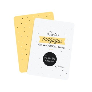 Carte à gratter Tu vas être mamie
