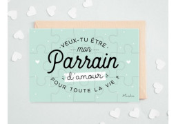 Puzzle Veux-tu être mon parrain ?