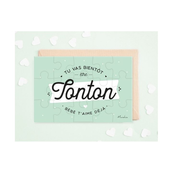 Puzzle Tu vas être tonton