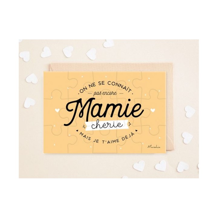 Puzzle Tu vas être mamie