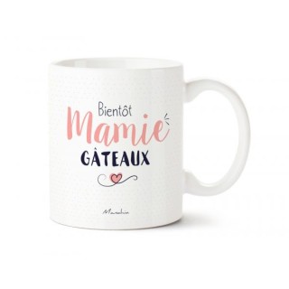 Mug Bientôt mamie gateaux
