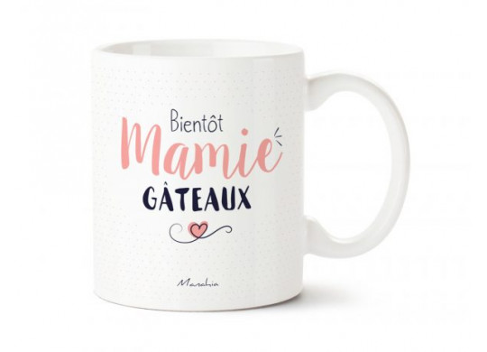 Mug Bientôt mamie gateaux