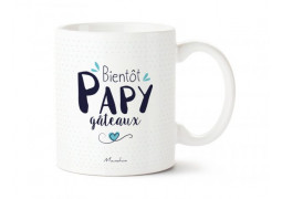 Mug Bientôt papy gâteaux