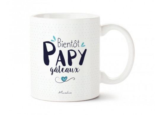 Mug Bientôt papy gâteaux