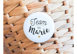 Badge Team du marié