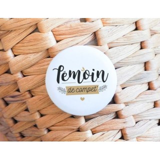 Badge Témoin de compet'