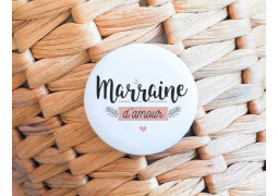 Badge Marraine d'amour