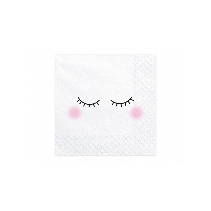 Serviettes yeux