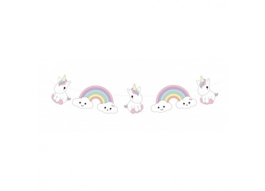 Guirlande baby licorne