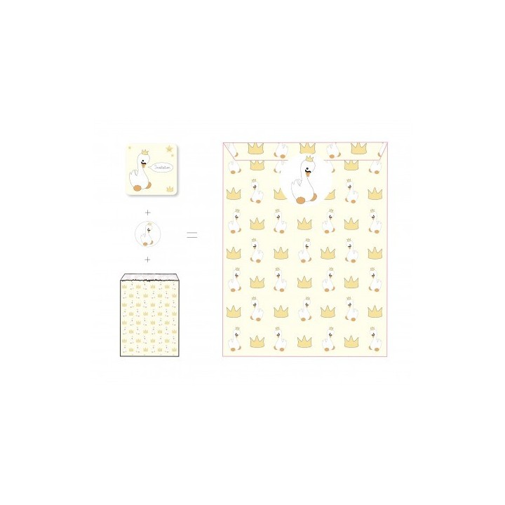 Invitations Baby cygne