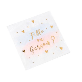 Serviettes fille ou garçon ?
