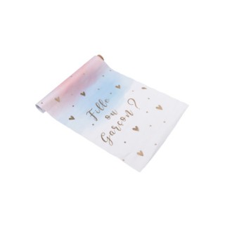 Chemin de table tissu fille ou garçon ?