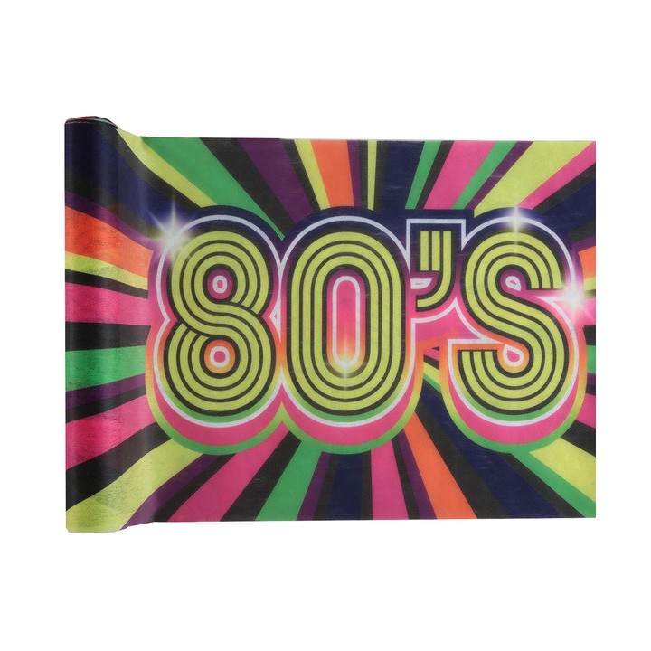 Chemin de table années 80