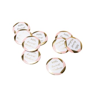 8 Badges Mlle devient Mme