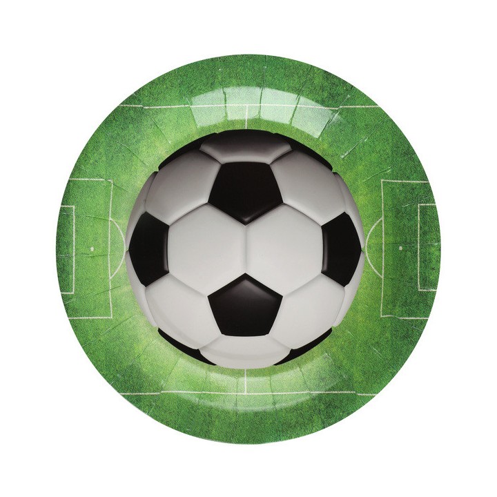 10 assiettes foot