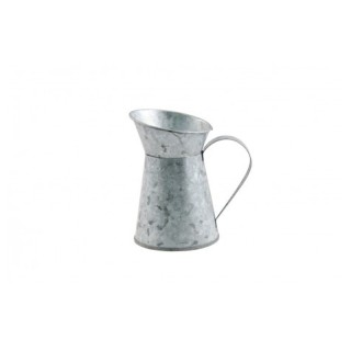 Cruche à lait zinc 7x10cm - Article de fête
