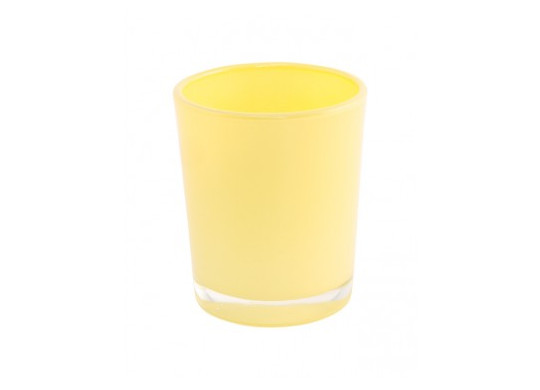 Bougeoir brillant jaune