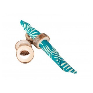 8 Ronds de serviette bois 3cm