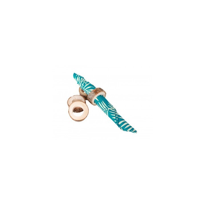 8 Ronds de serviette bois 3cm