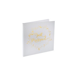 Livre d'or just married or