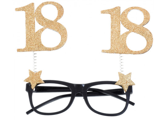 Lunettes anniversaire "18"