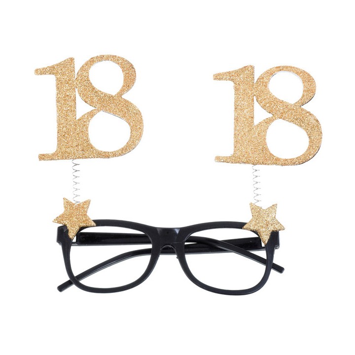 Lunettes anniversaire "18"