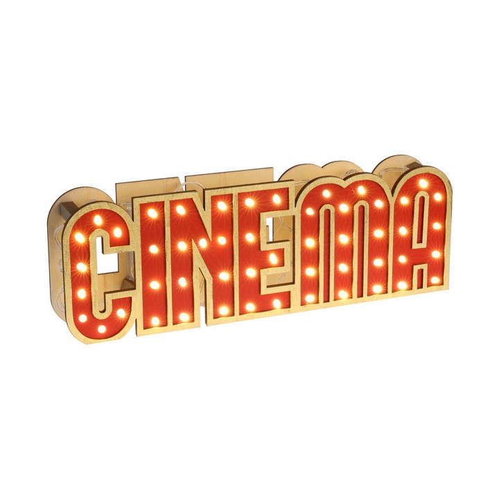 Centre de table cinéma lumineux