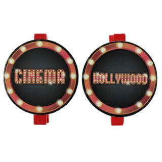 6 pinces cinéma - Article de fête