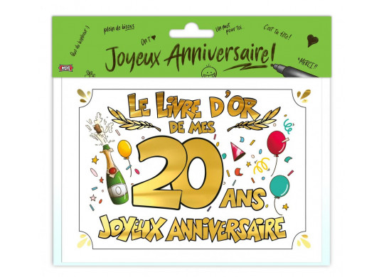 Livre d'or 20 ans