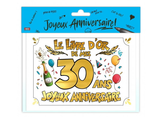 Livre d'or 30 ans