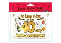 Livre d'or 40 ans