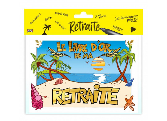 Livre d'or retraite