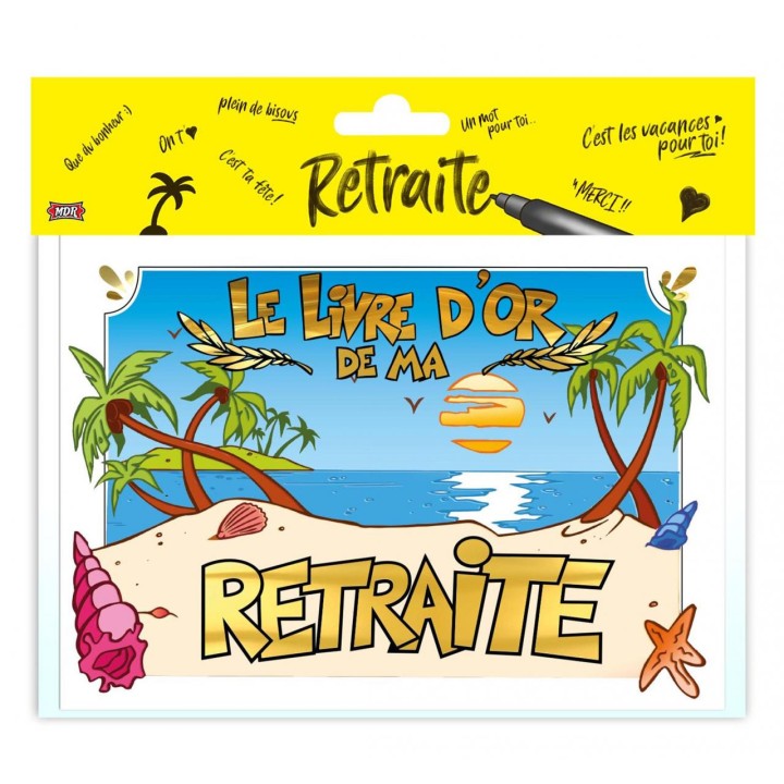 Livre d'or retraite