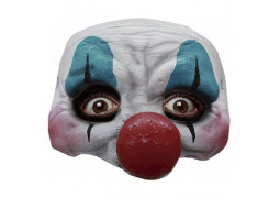 Demi-Masque adulte latex happy clown
