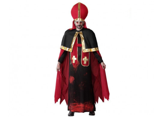 Costume homme pape zombie