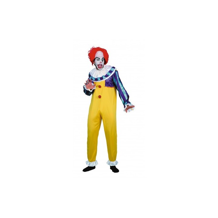 Costume homme clown de l'horreur