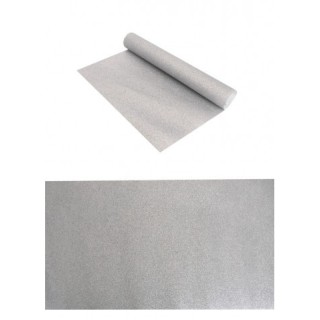 Chemin de table pailleté argent prémium