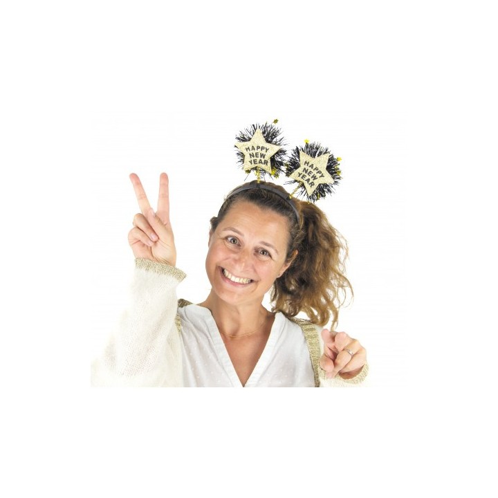 Serre tête happy new year