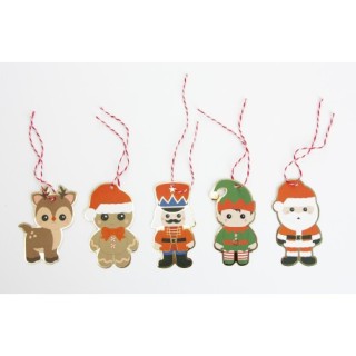 10 Etiquettes cadeaux sweety Xmas