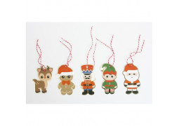 10 Etiquettes cadeaux sweety Xmas