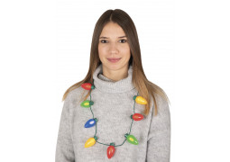 Collier guirlande de Noël lumineuse