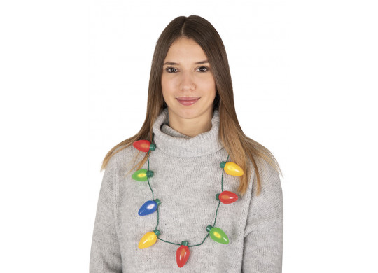 Collier guirlande de Noël lumineuse