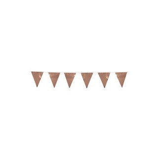 Guirlande fanion métal rose gold