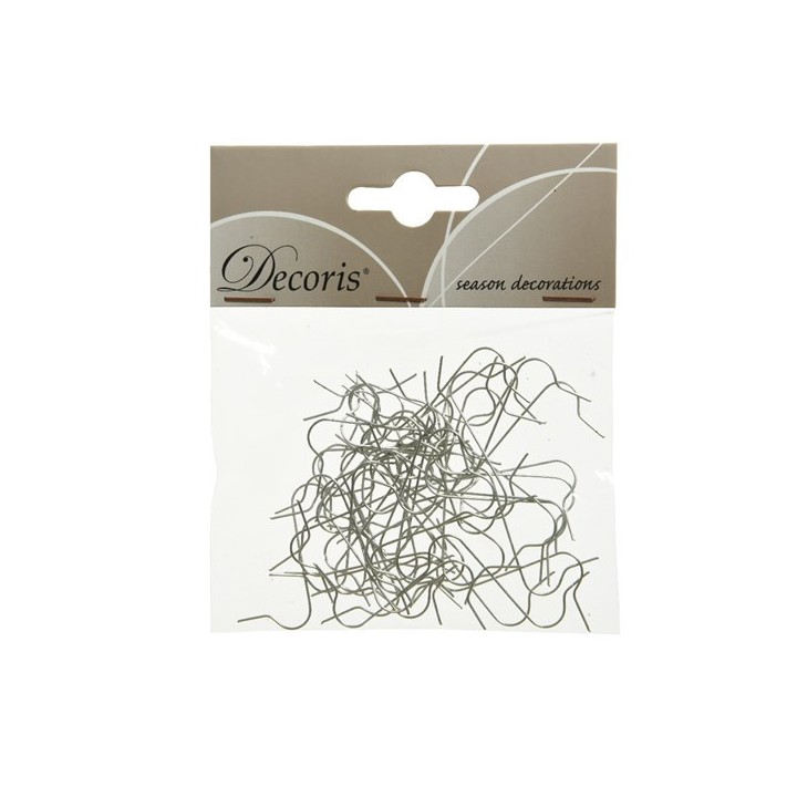 50 attaches boule argent