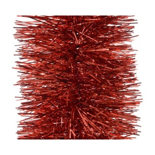 Guirlande lametta XXL rouge