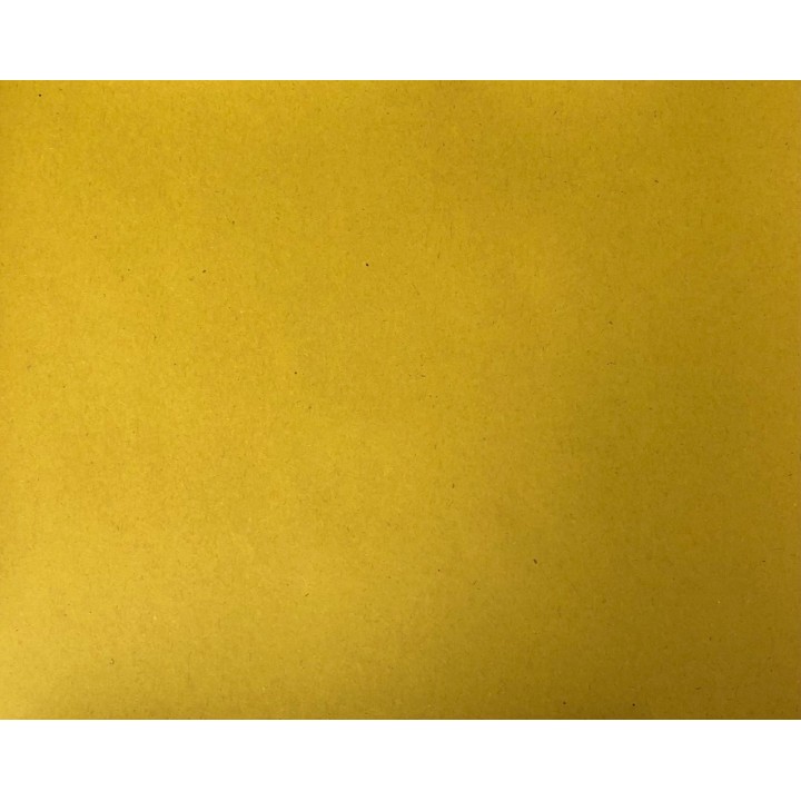 Papier cadeau kraft recyclé moutarde