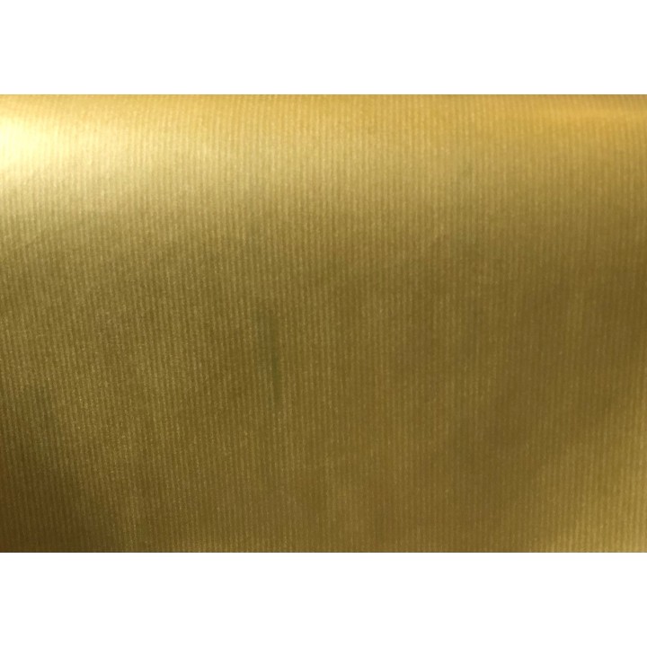 Papier cadeau kraft or