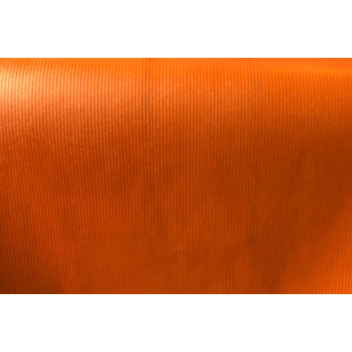 Papier cadeau kraft orange